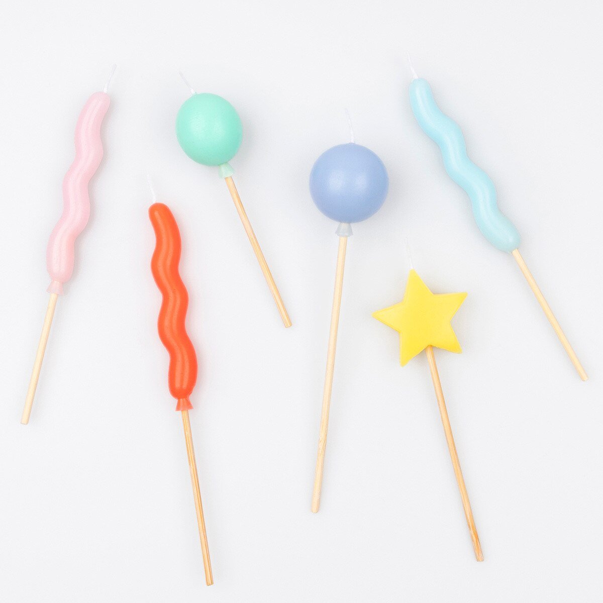 BALLOON CAKE CANDLES - OTHERLETTERS