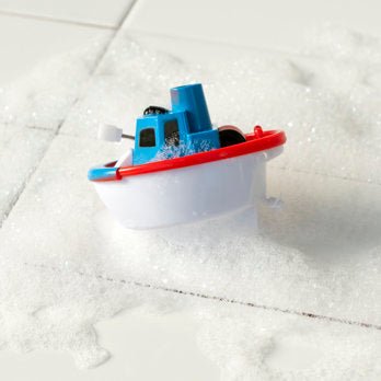BATH BOAT WIND UP TOY - OTHERLETTERS