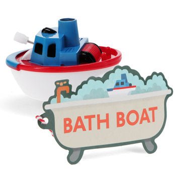 BATH BOAT WIND UP TOY - OTHERLETTERS