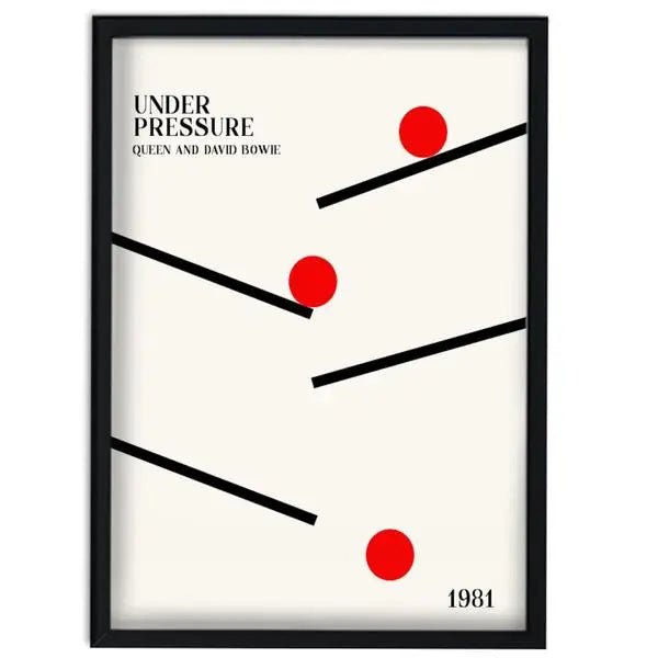 UNDER PRESSURE A4 PRINT | FANCLUB PRINTS - OTHERLETTERS