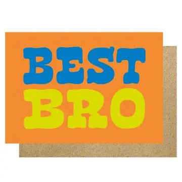 BEST BRO | CARD BY LUCKY INK - OTHERLETTERS