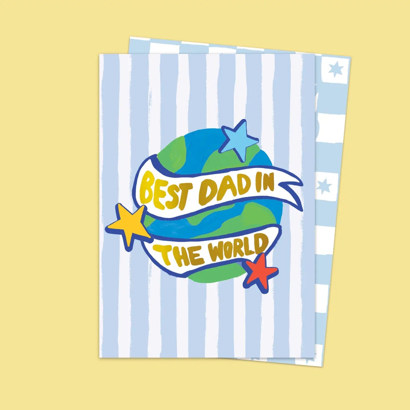BEST DAD IN THE WORLD | CARD BY ELEANOR BOWMER - OTHERLETTERS