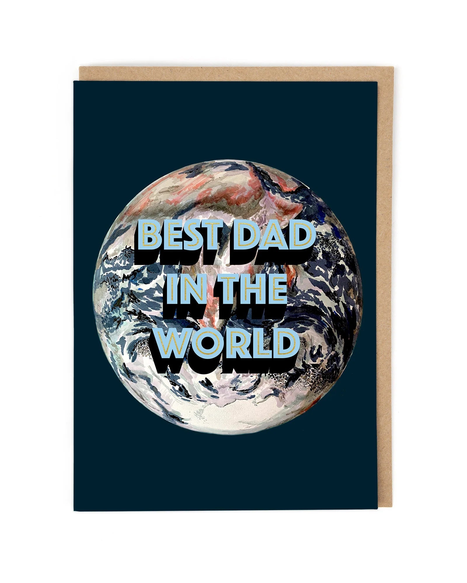 BEST DAD IN THE WORLD | CARD BY MAX MADE ME DO IT - OTHERLETTERS