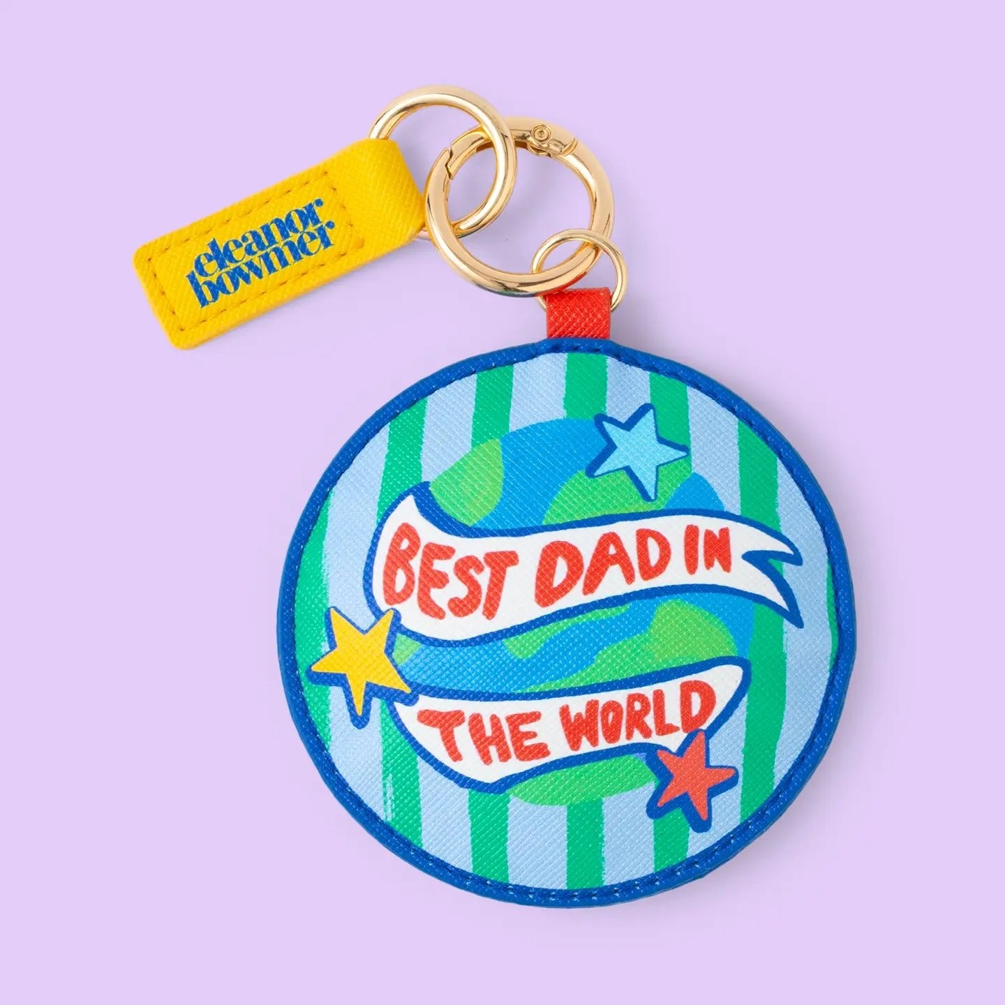 BEST DAD IN THE WORLD KEYRING - OTHERLETTERS