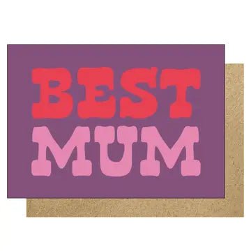 BEST MUM | CARD BY LUCKY INK - OTHERLETTERS