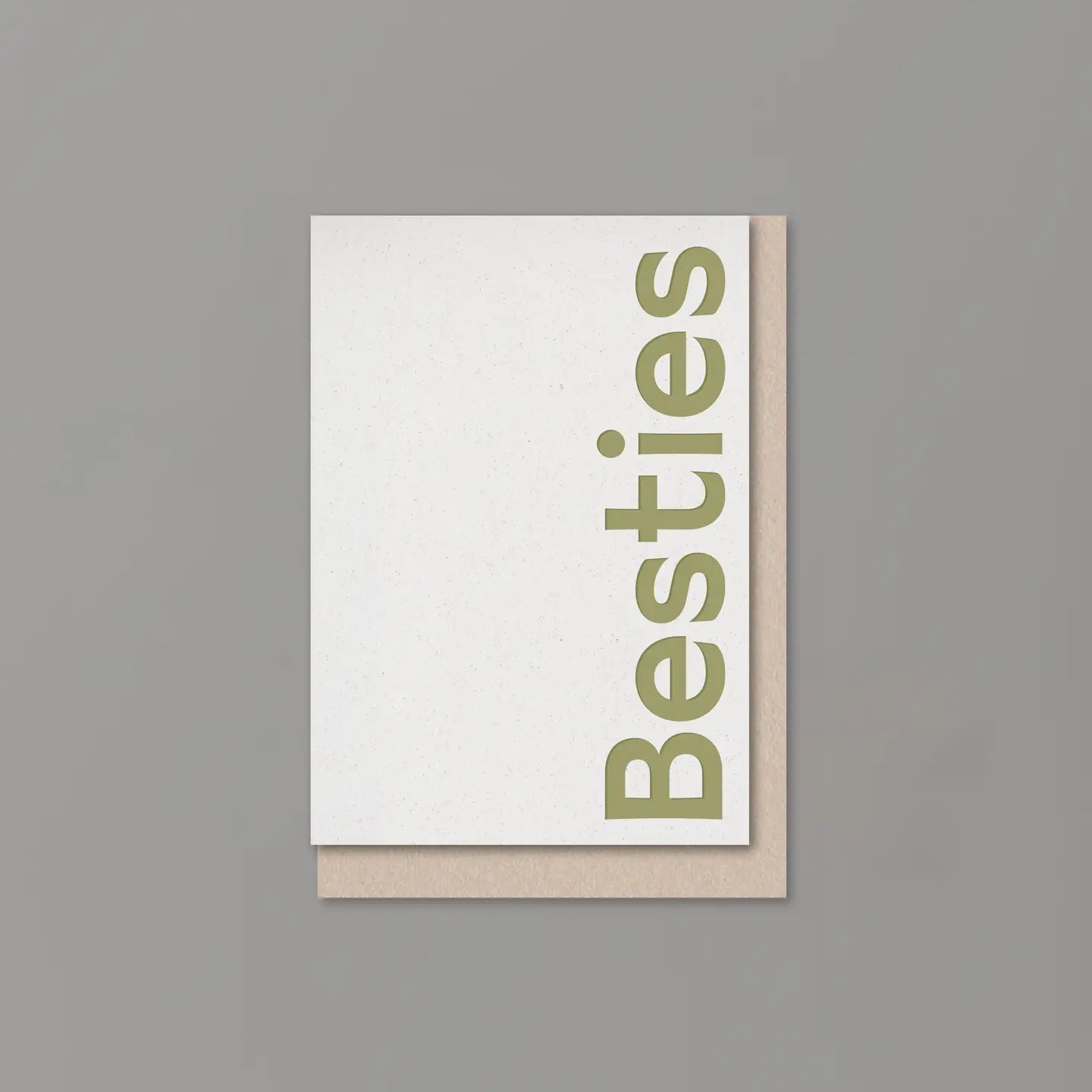 BESTIES (DEBOSSED) | CARD BY KINSHIPPED - OTHERLETTERS