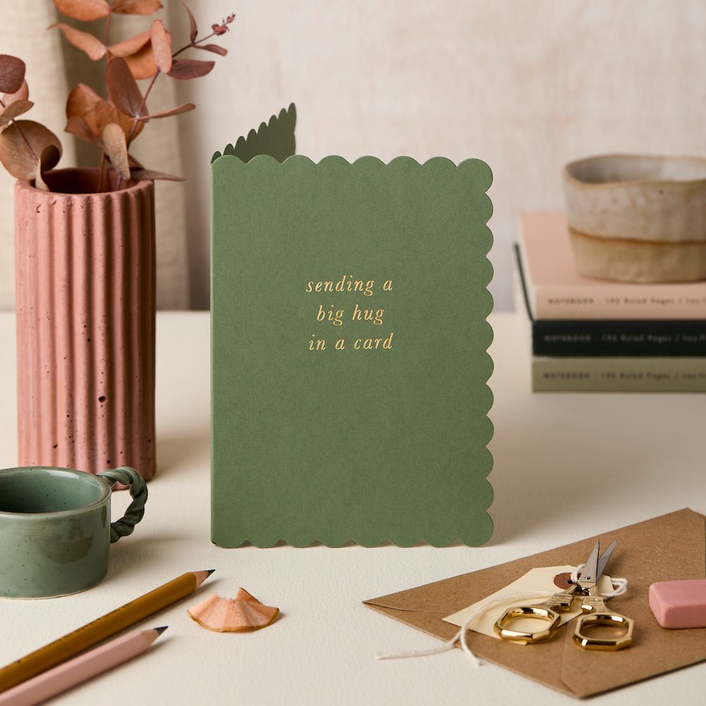 BIG HUG IN A CARD| CARD BY KATIE LEAMON - OTHERLETTERS