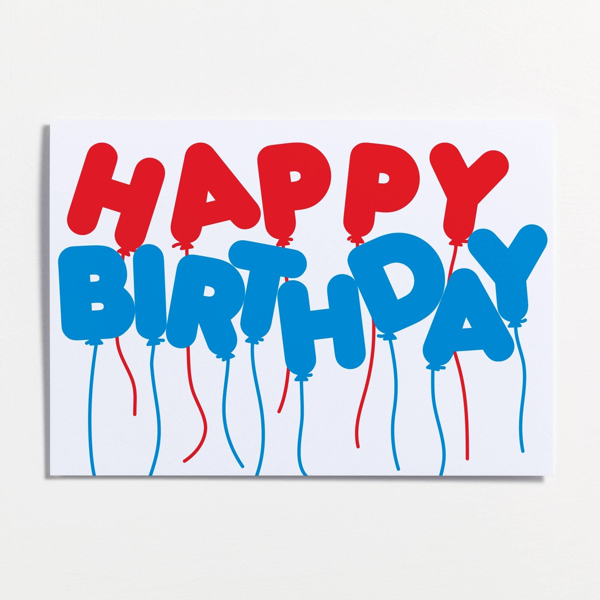 BIRTHDAY BALLOONS | CARD BY CRISPIN FINN - OTHERLETTERS