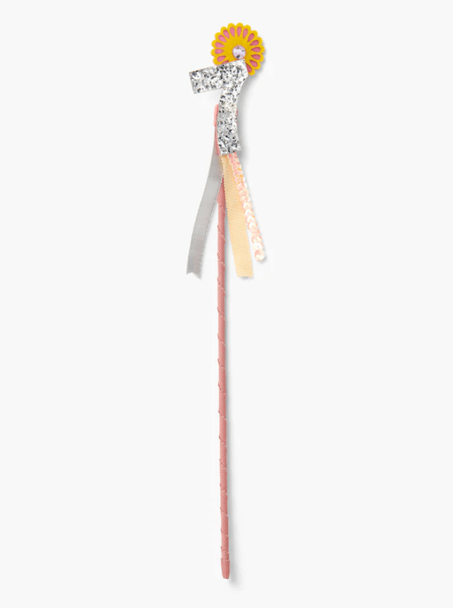 BIRTHDAY FLORAL RIBBON WAND - OTHERLETTERS