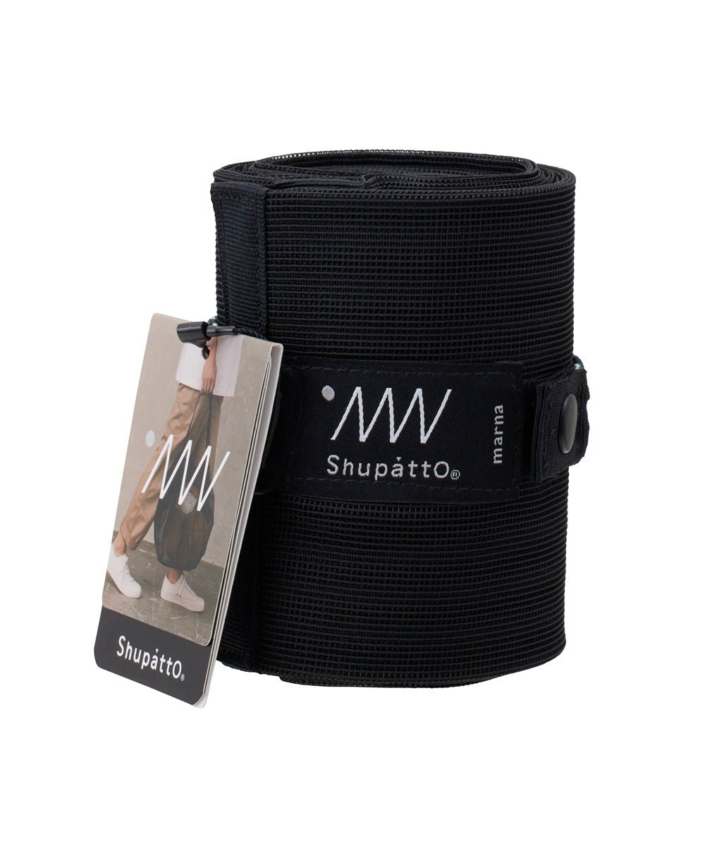 BLACK MESH SHUPATTO COMPACT BAG | L - OTHERLETTERS