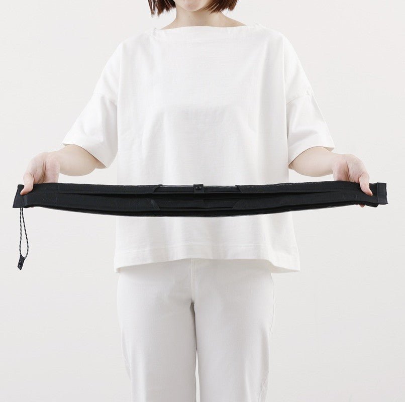 BLACK MESH SHUPATTO COMPACT BAG | L - OTHERLETTERS