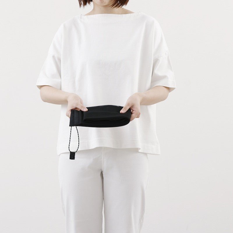 BLACK MESH SHUPATTO COMPACT BAG | L - OTHERLETTERS