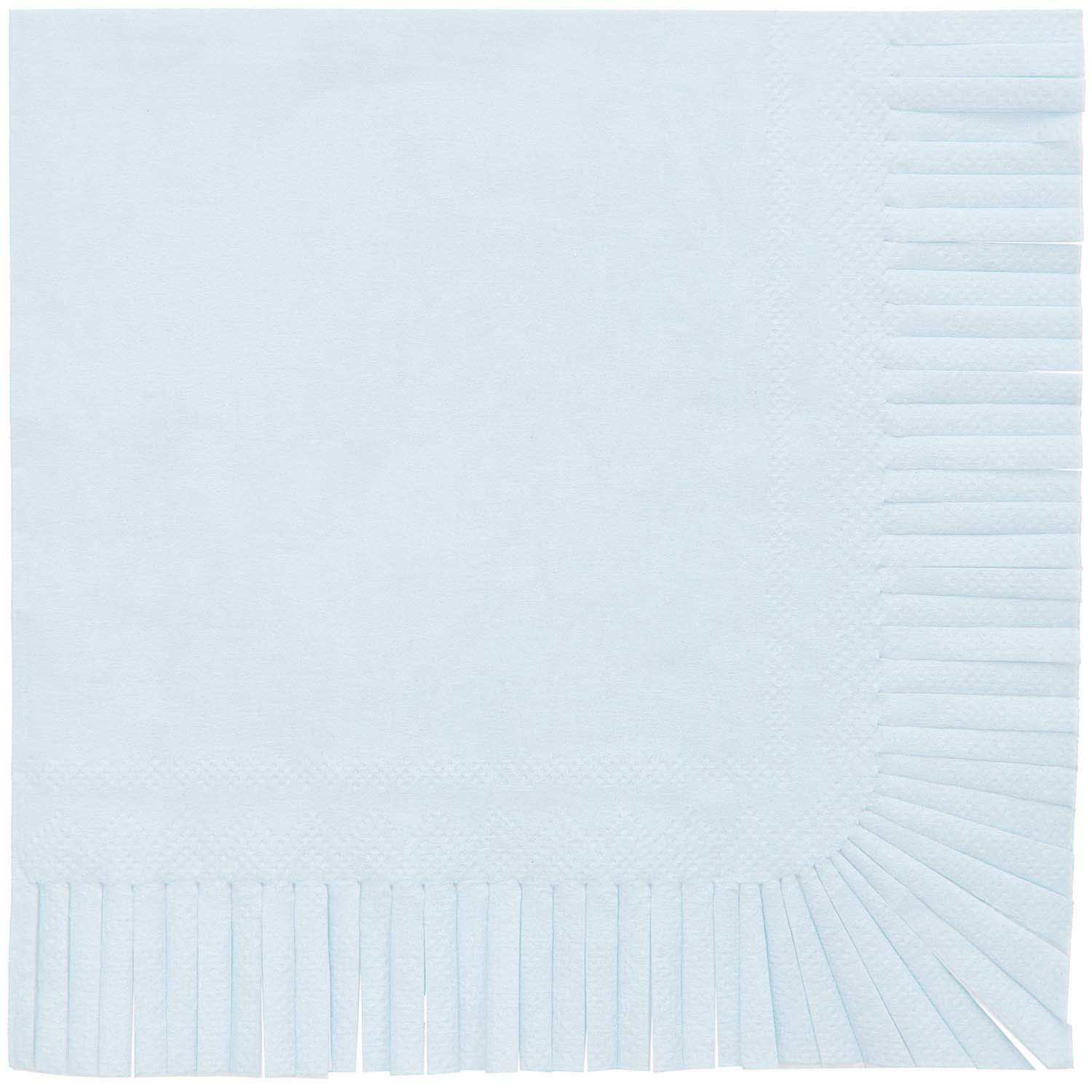 BLUE FRINGE NAPKINS - OTHERLETTERS