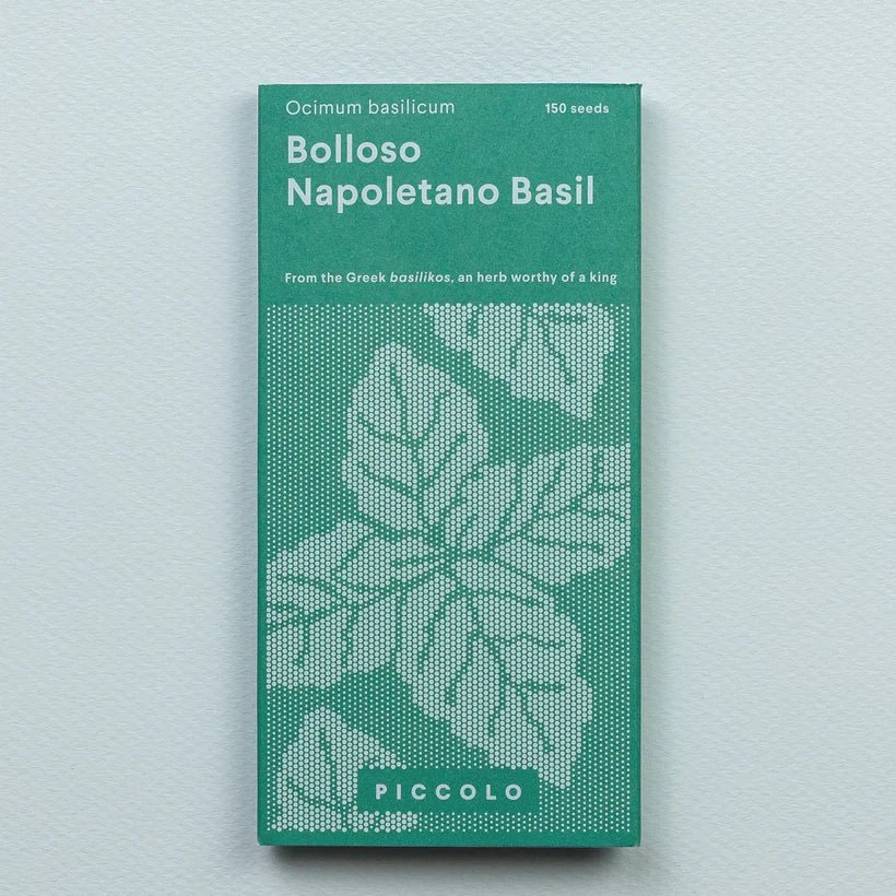 BOLLOSO NAPOLETANO BASIL SEEDS - OTHERLETTERS