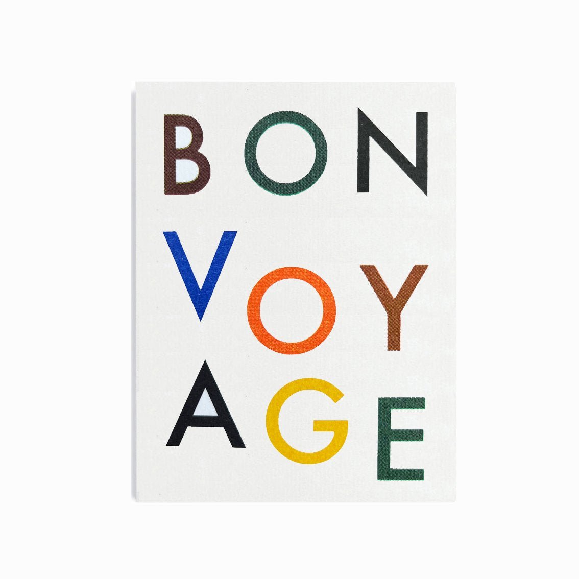 BON VOYAGE | MINI CARD BY SCOUT EDITIONS - OTHERLETTERS