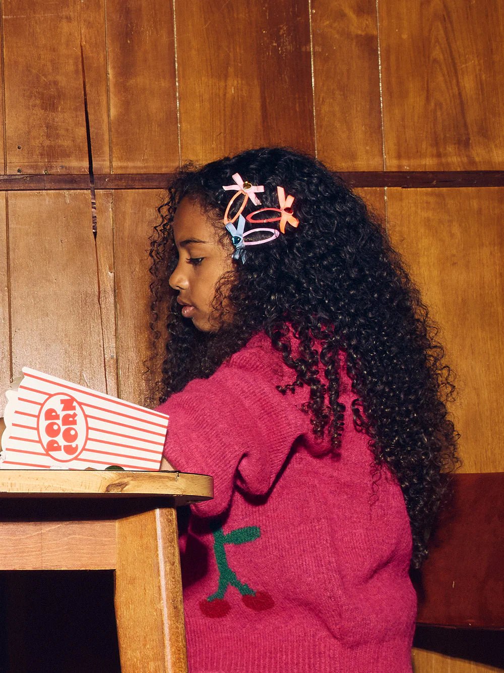 BOW & HEART GEM HAIR CLIPS | SET OF 3 - OTHERLETTERS