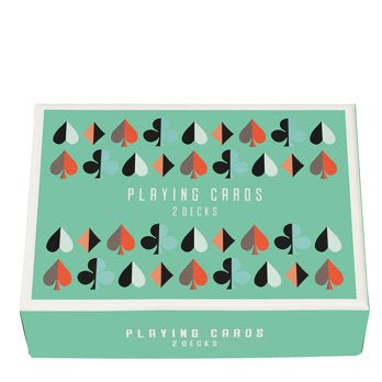 BOX OF PLAYING CARDS | 2 DECKS - OTHERLETTERS