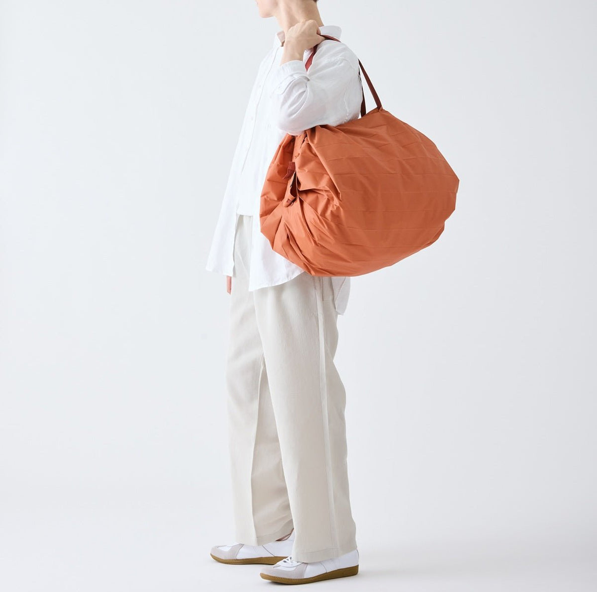 BRICK BROWN SHUPATTO COMPACT BAG | L - OTHERLETTERS