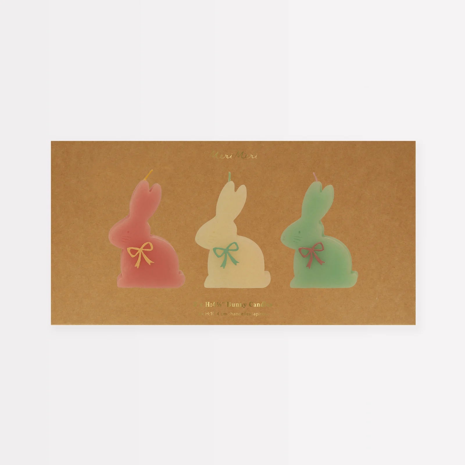 BUNNY CANDLES | SET OF 3 - OTHERLETTERS