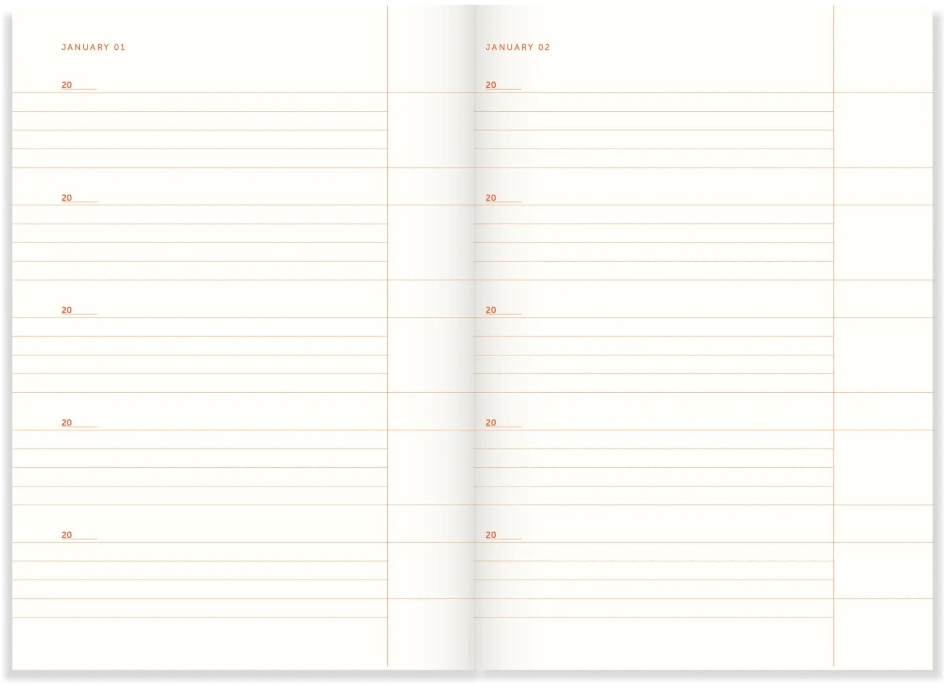 ONE LINE A DAY JOURNAL | CIRCLE - OTHERLETTERS