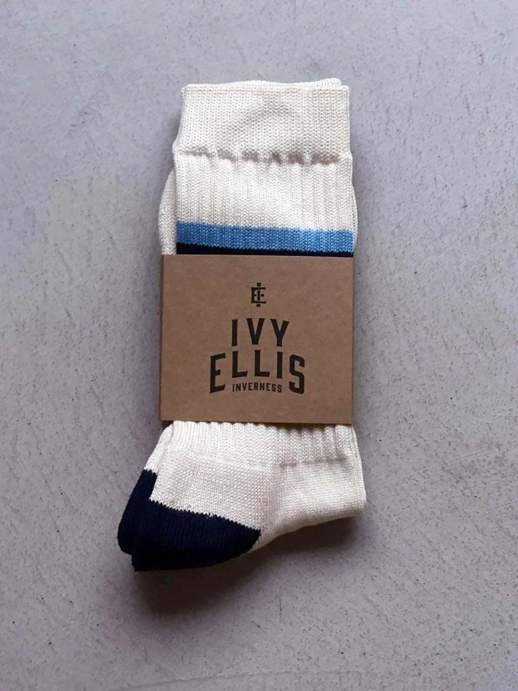 THE CARLOS MENS CREW LENGHT SOCKS BY IVY ELLIS - OTHERLETTERS