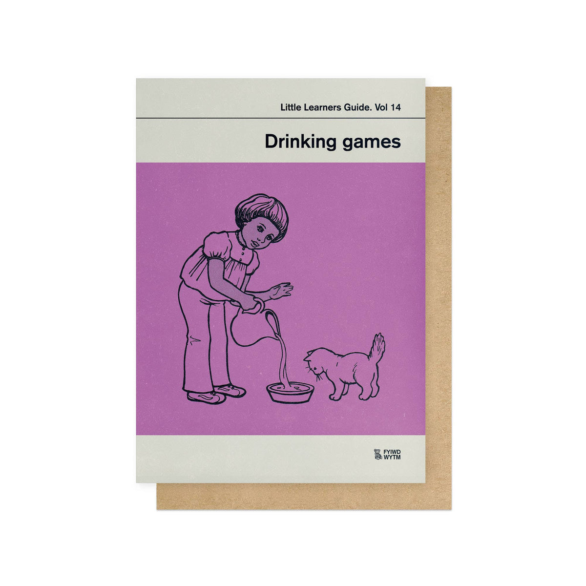 DRINKING GAMES | CARD BY EAST END PRINTS