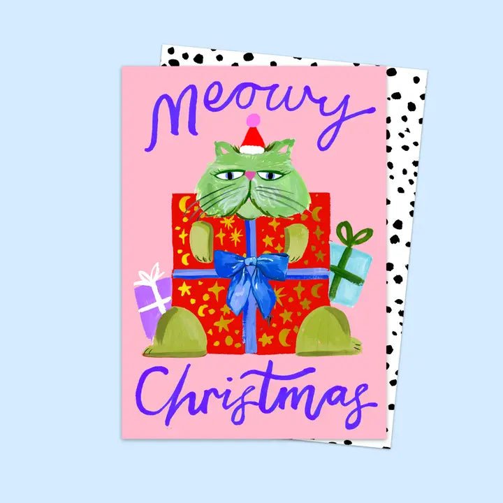 MEOWY CHRISTMAS | CARD BY ELEANOR BOWMER - OTHERLETTERS