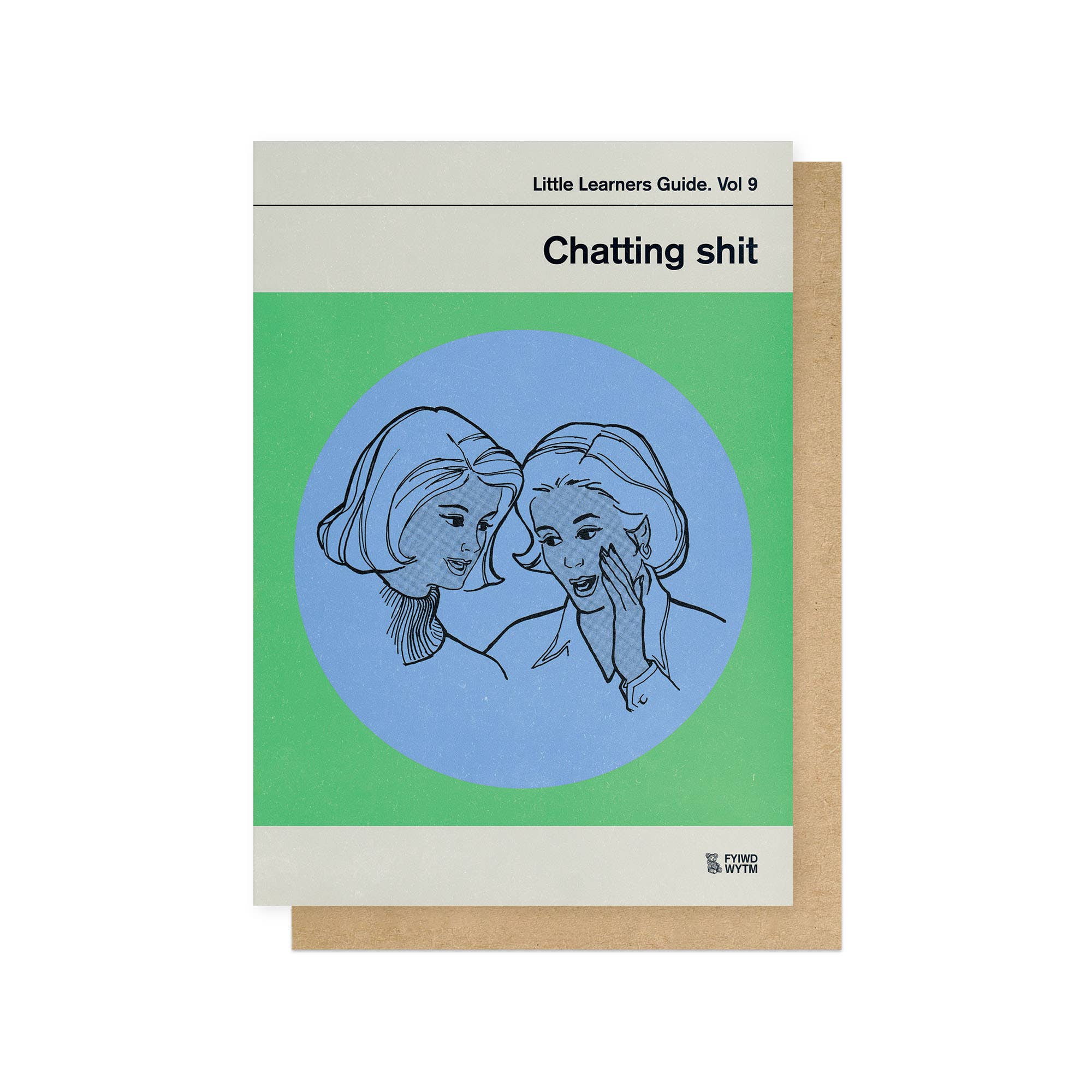 CHATTING SHIT | CARD BY EAST END PRINTS - OTHERLETTERS