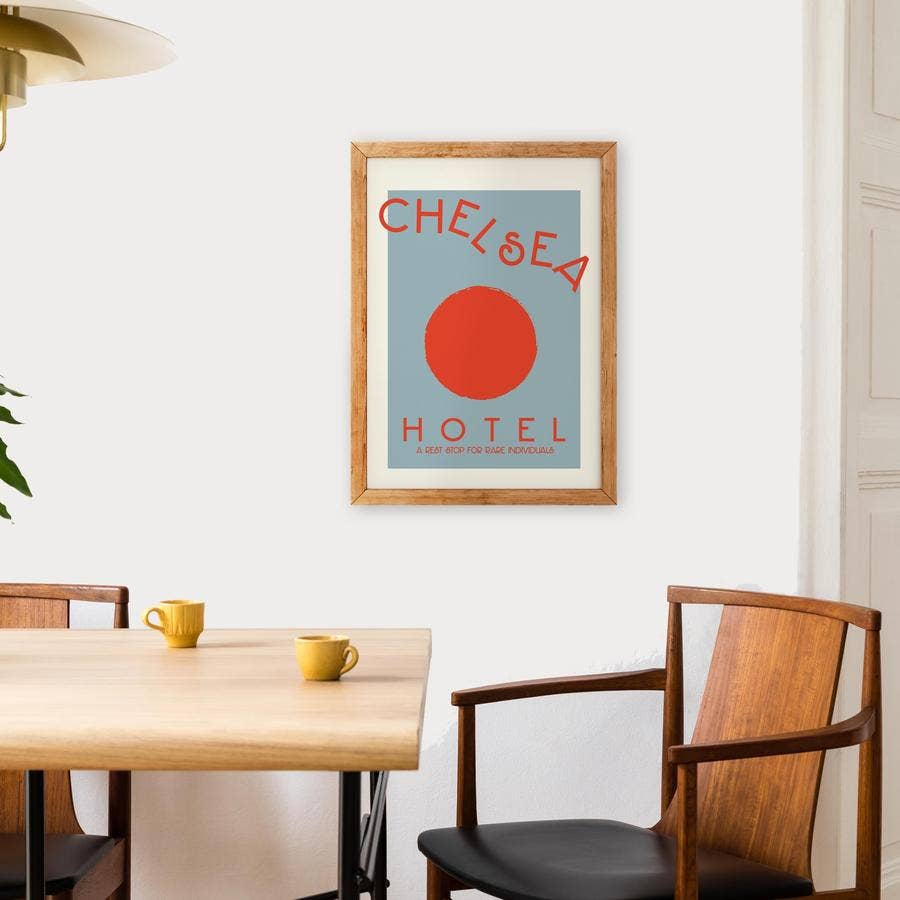 CHELSEA HOTEL A4 PRINT | FANCLUB PRINTS - OTHERLETTERS