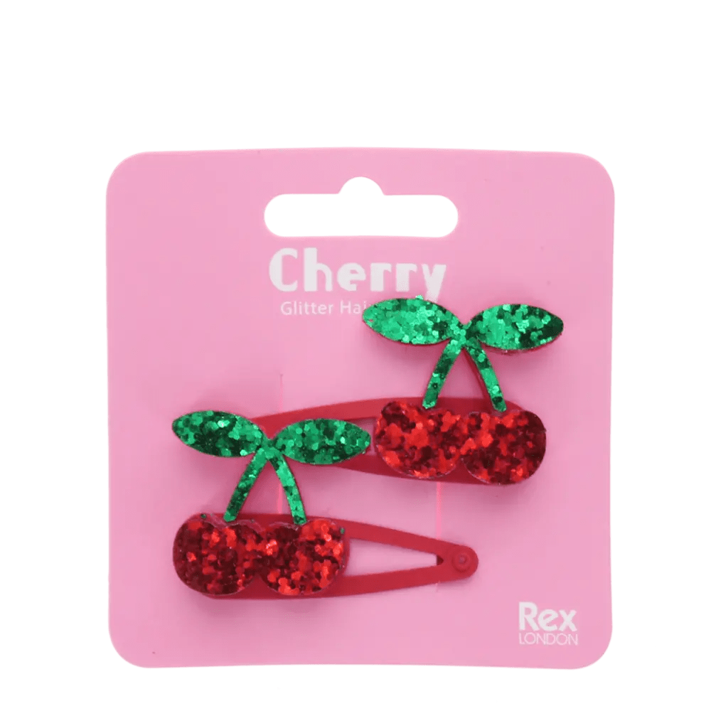 CHERRY HAIR CLIPS - OTHERLETTERS