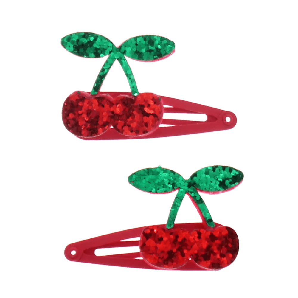 CHERRY HAIR CLIPS - OTHERLETTERS