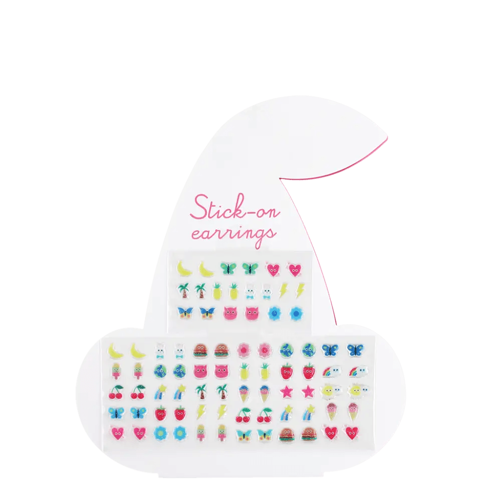 CHERRY STICK ON EARRINGS - OTHERLETTERS