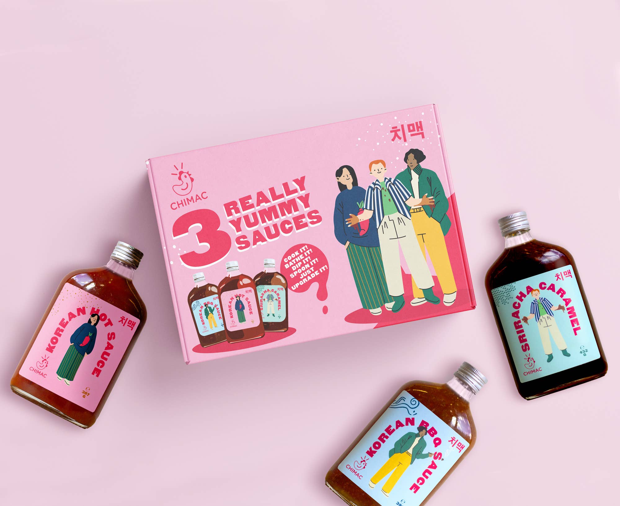 CHIMAC SAUCE THREE PACK - OTHERLETTERS