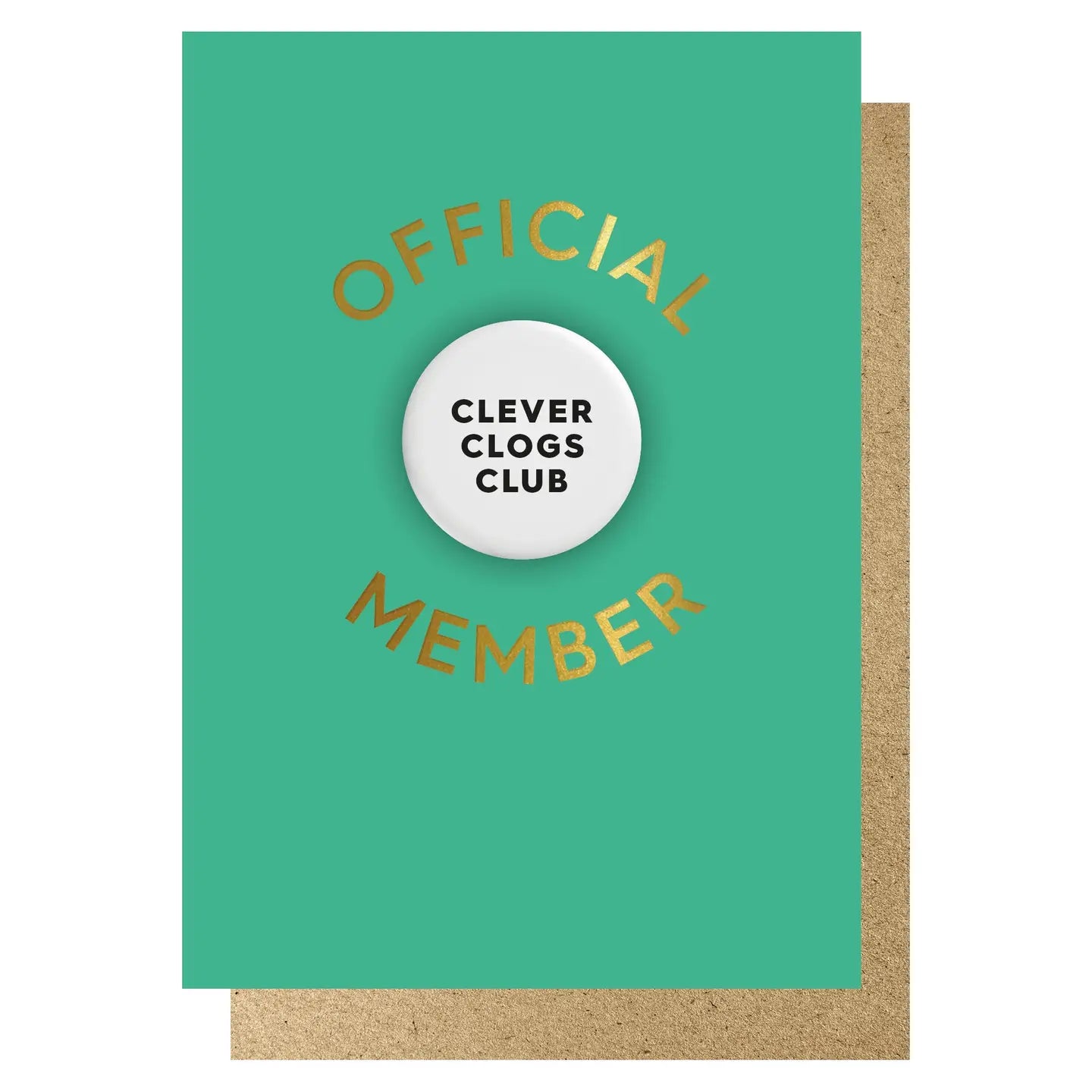 CLEVER CLOGS CLUB | BADGE CARD BY LUCKY INK - OTHERLETTERS