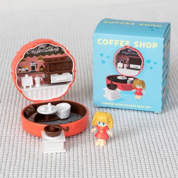COFFEE SHOP LITTLE COMPACT PLAYSET - OTHERLETTERS