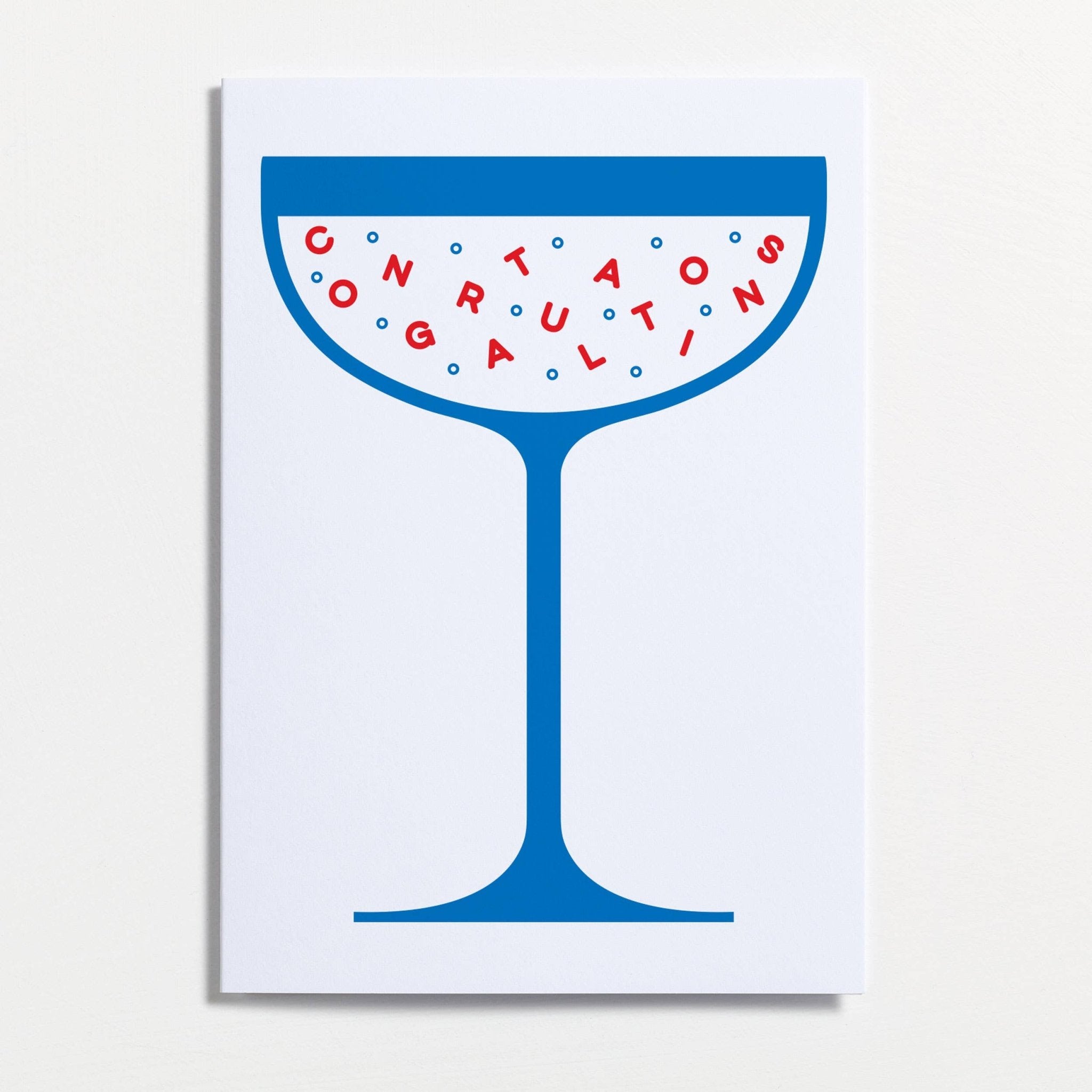 CONGRATULATIONS | CARD BY CRISPIN FINN - OTHERLETTERS
