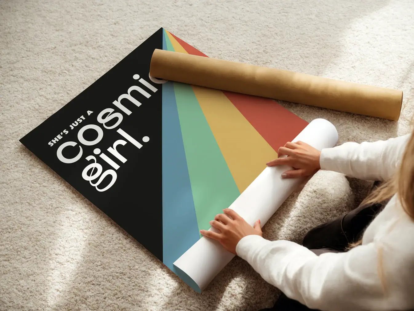 COSMIC GIRL A4 PRINT | FANCLUB PRINTS - OTHERLETTERS