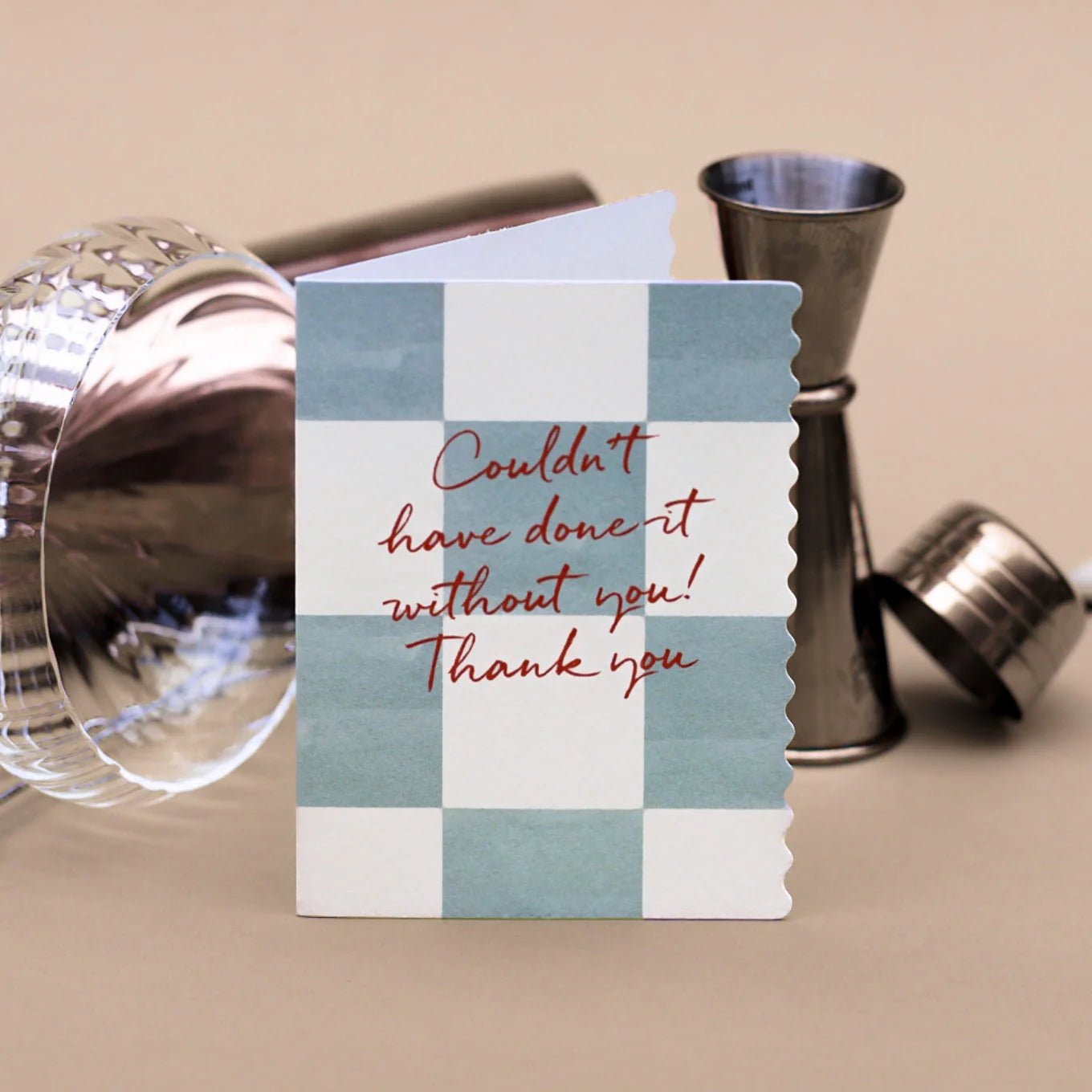 COULDN'T HAVE DONE IT WITHOUT YOU!THANK YOU - OTHERLETTERS