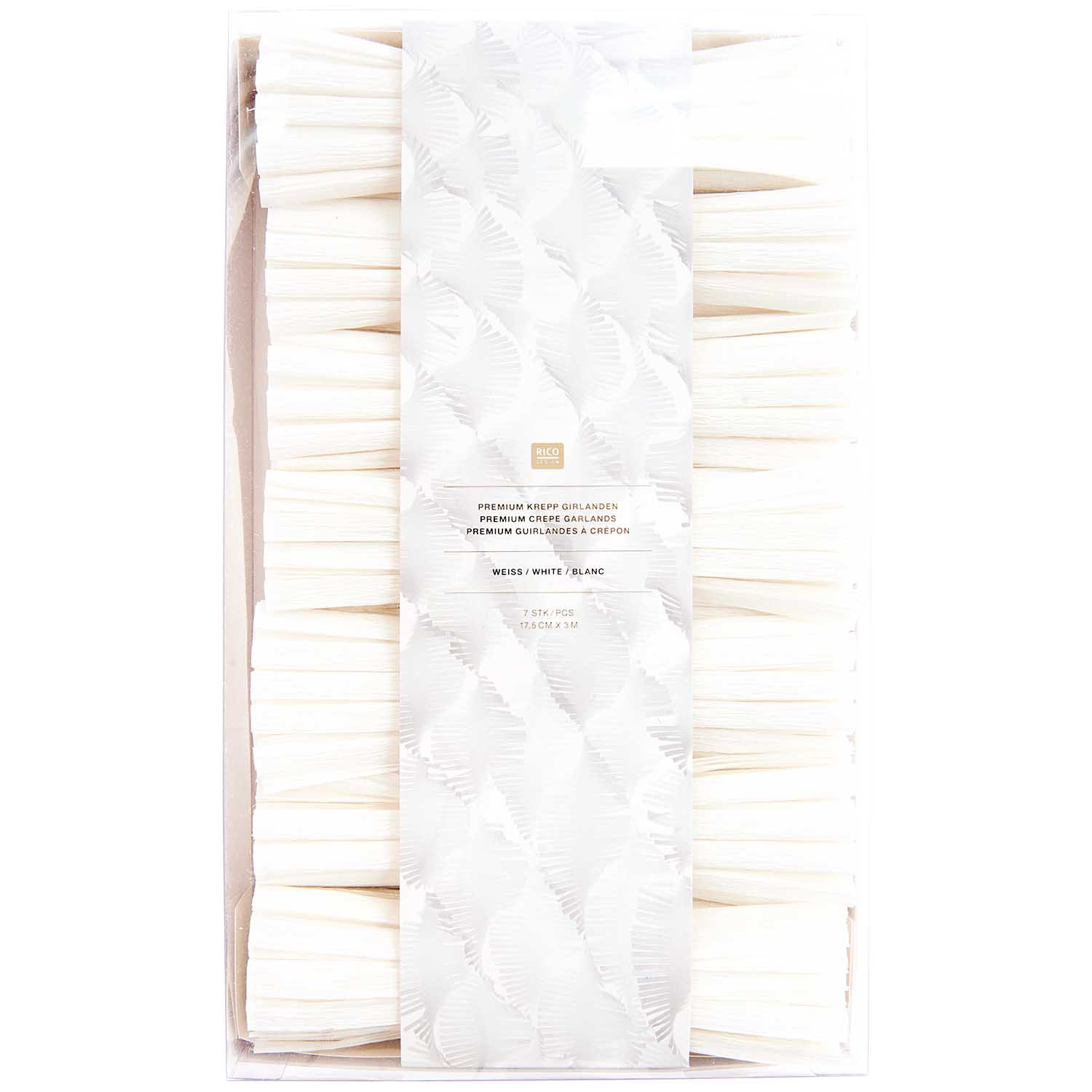 CREPE GARLANDS | WHITE - OTHERLETTERS