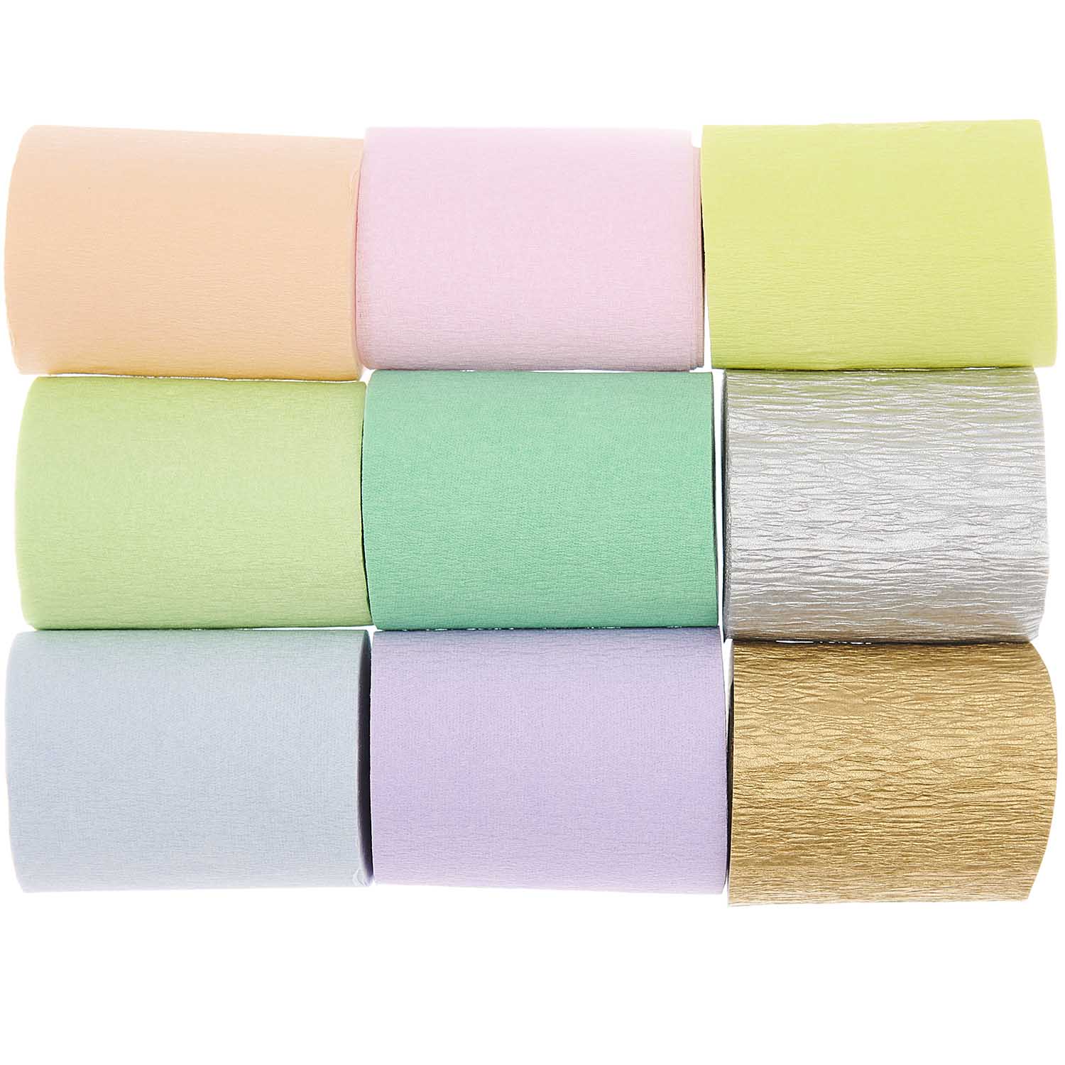 CREPE STREAMERS | RINBOW PASTEL MIX - OTHERLETTERS