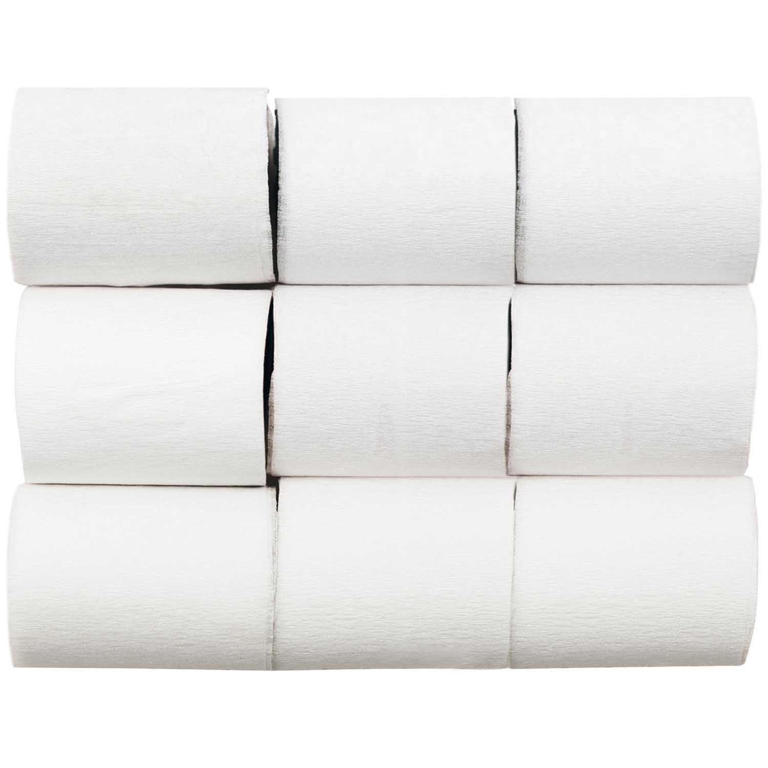 CREPE STREAMERS | WHITE - OTHERLETTERS