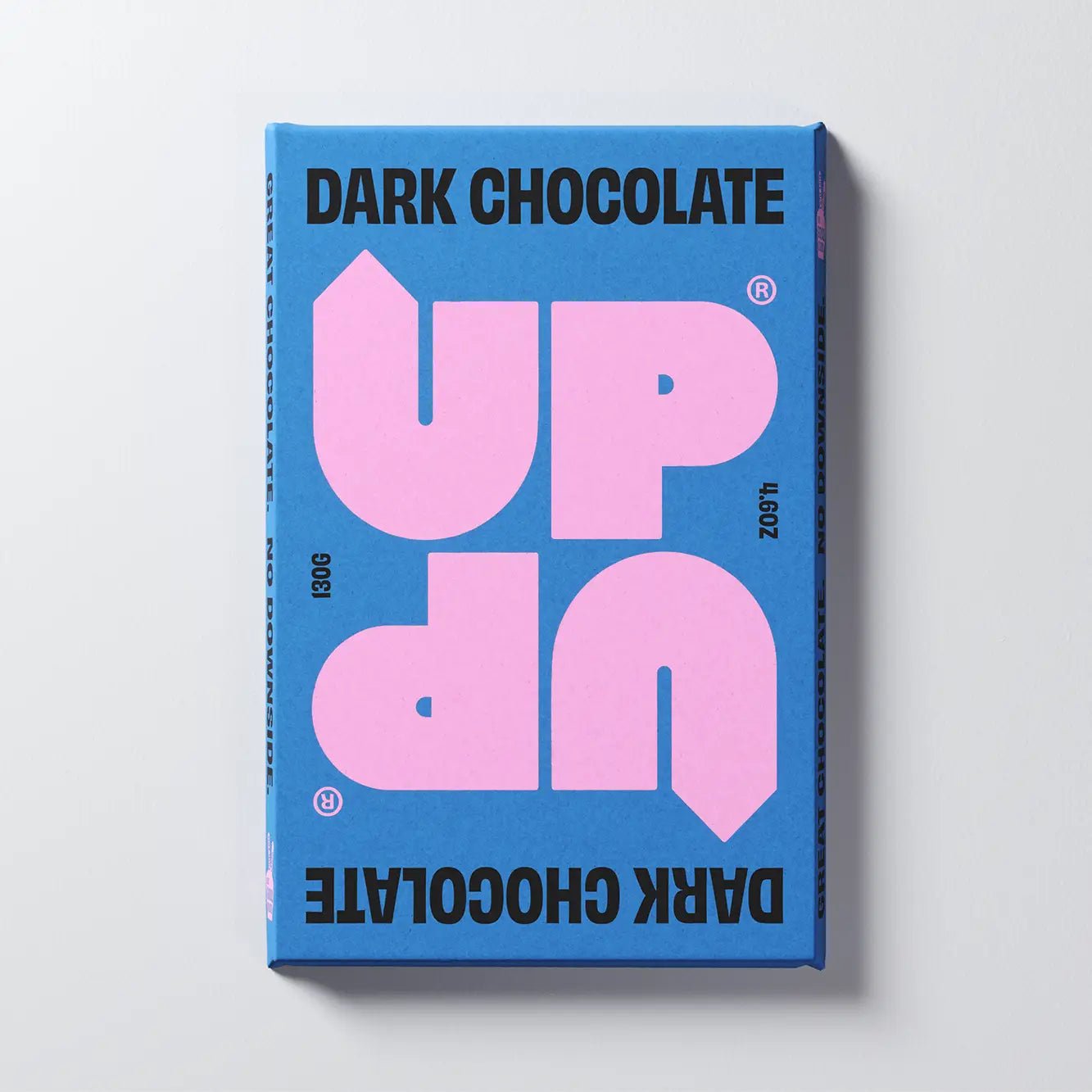 DARK CHOCOLATE BAR BY UP UP 120g - OTHERLETTERS