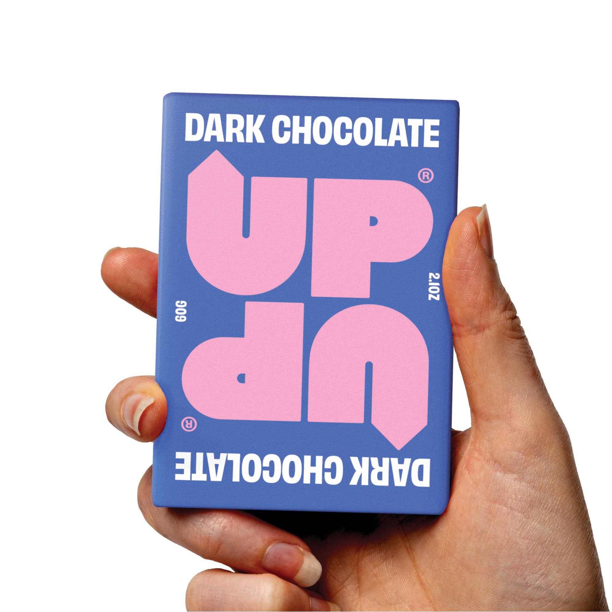 DARK CHOCOLATE MINI CHOCOLATE BAR BY UP UP 60g - OTHERLETTERS