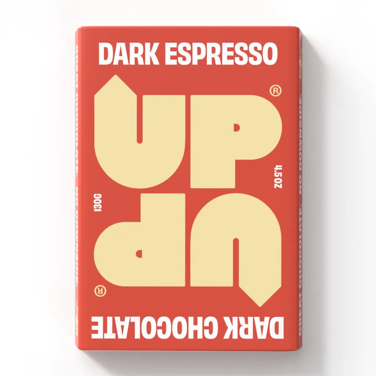 DARK ESPRESSO DARK CHOCOLATE BAR BY UP UP 120g - OTHERLETTERS