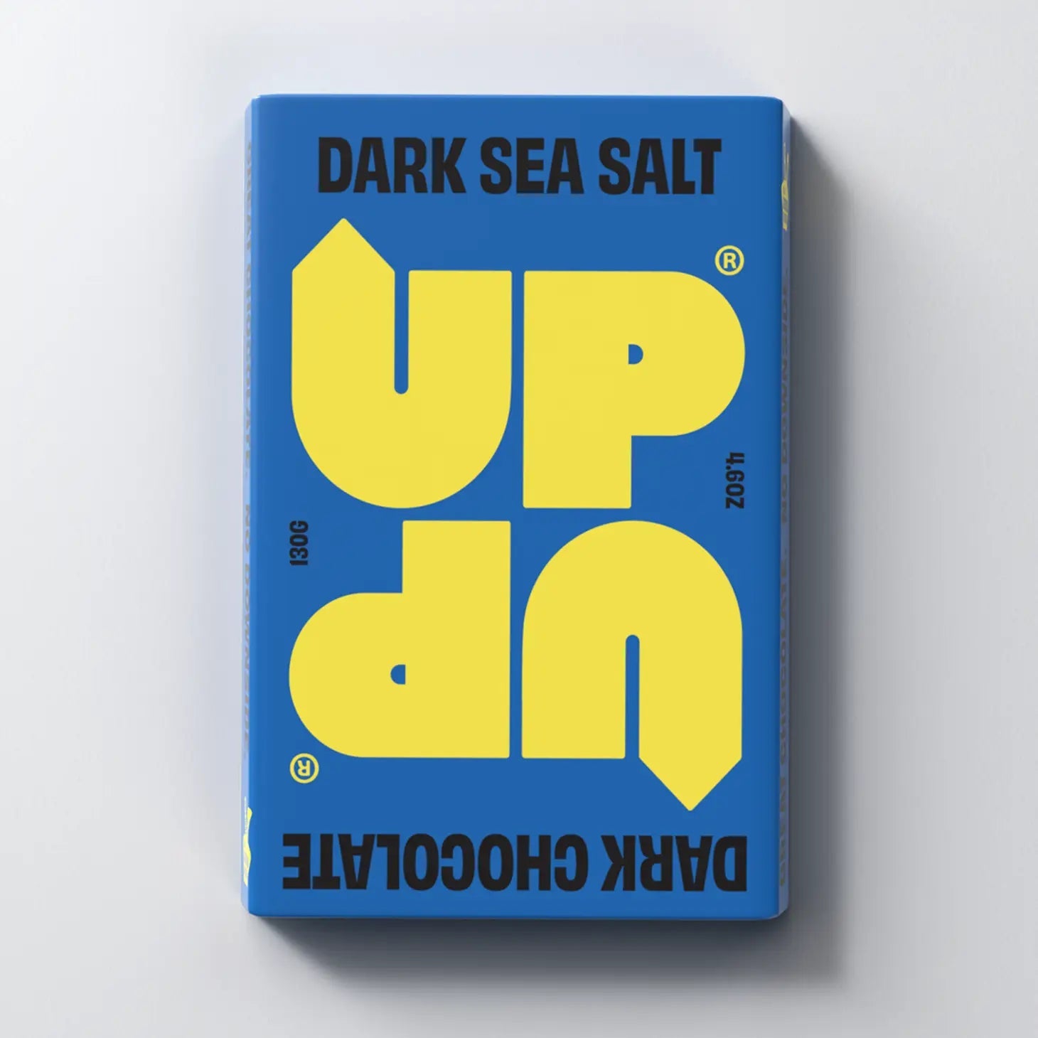 DARK SEA SALT CHOCOLATE BAR BY UP UP 120g - OTHERLETTERS