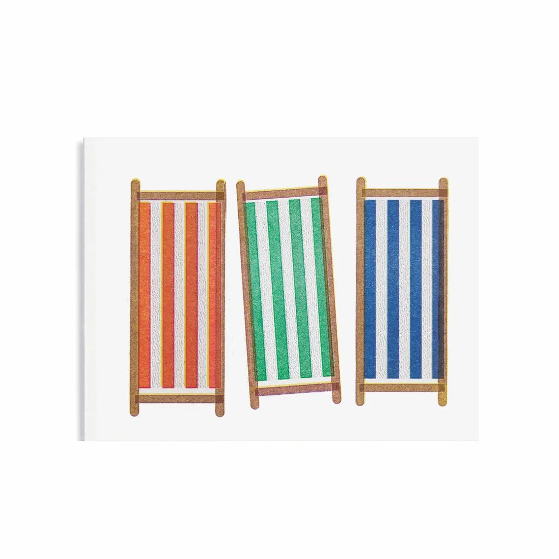 DECKCHAIRS | MINI CARD BY SCOUT EDITIONS - OTHERLETTERS