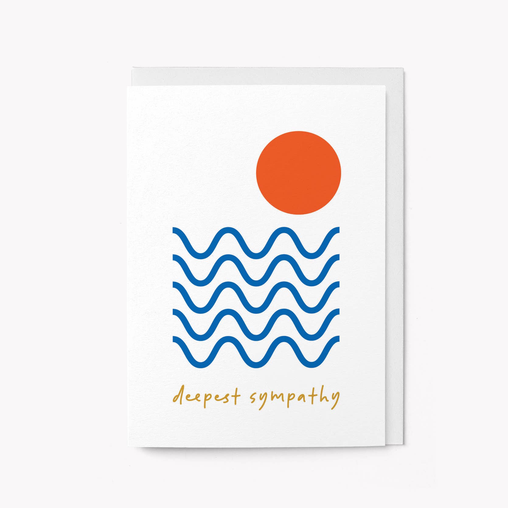 DEEPEST SYMPATHY | CARD BY GRAPHIC FACTORY - OTHERLETTERS