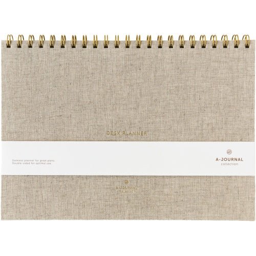 DESK PLANNER | LINEN - OTHERLETTERS