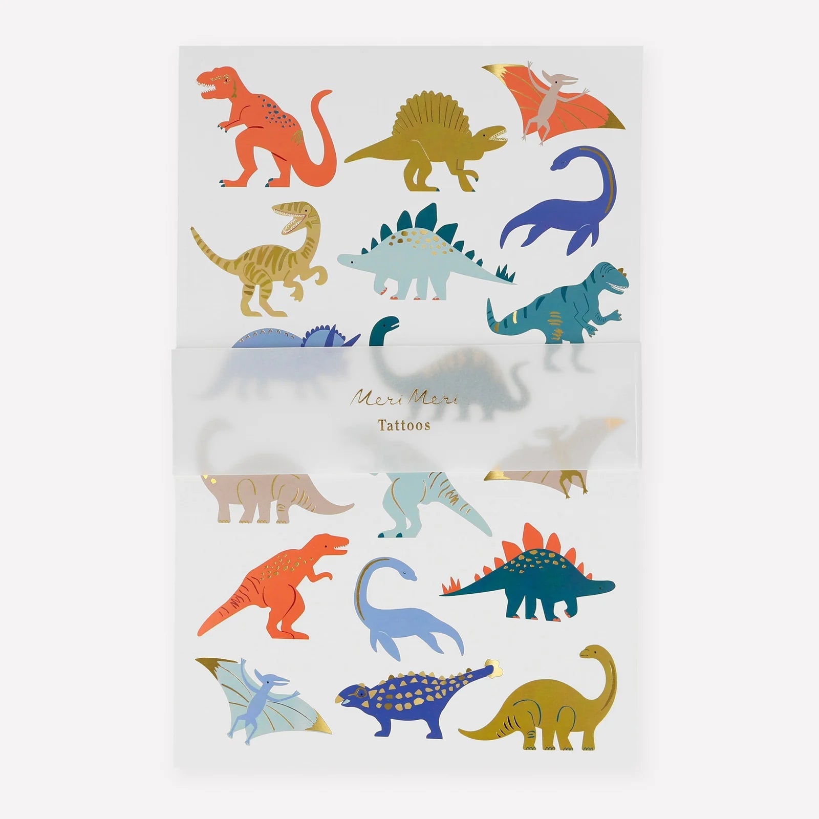 DINOSAUR TATTOO SHEETS - OTHERLETTERS