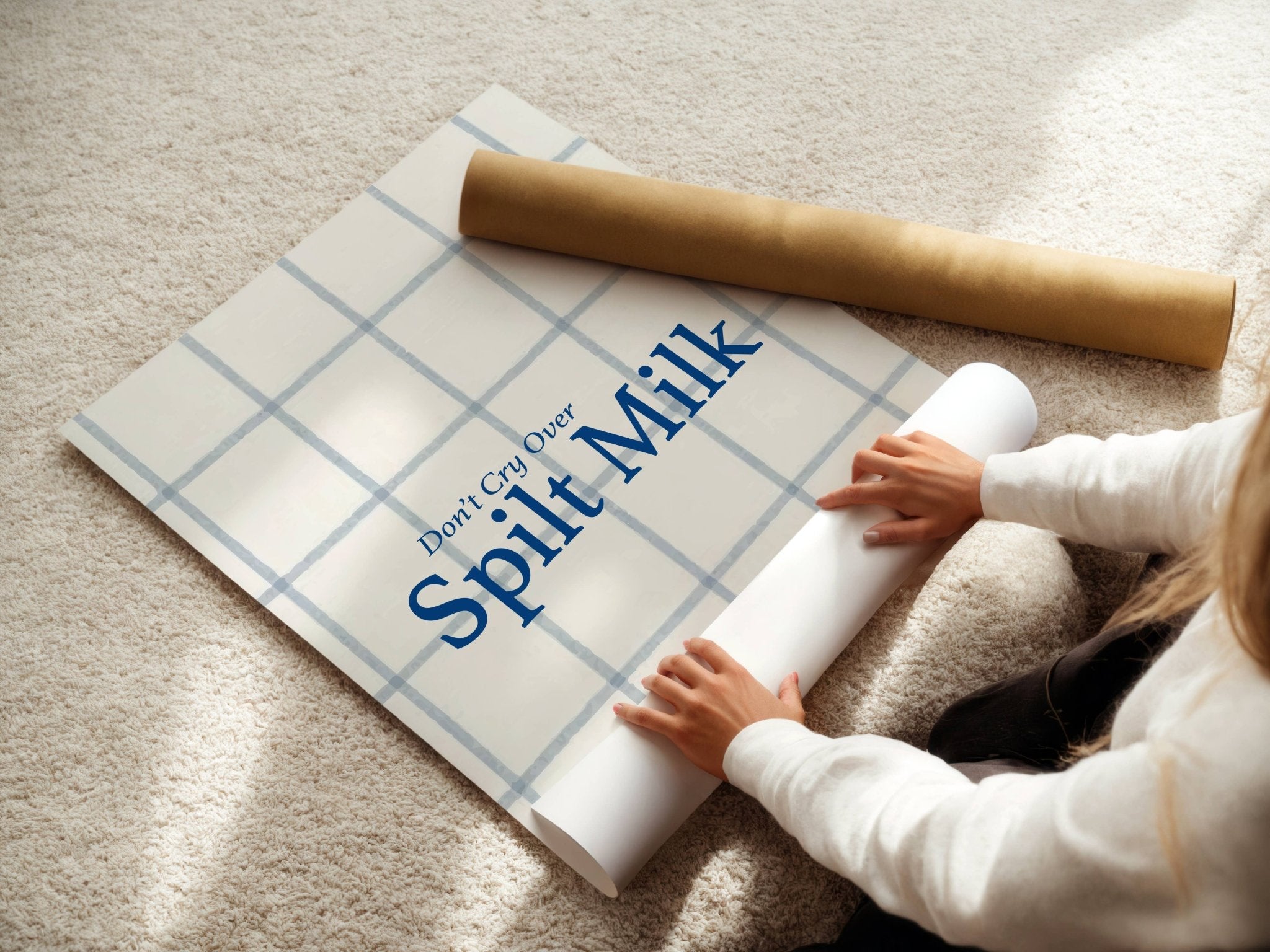 DON'T CRY OVER SPILT MILK A4 PRINT | FANCLUB PRINTS - OTHERLETTERS